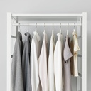 Elvarli Clothes Rail, White, 80 cm