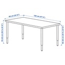 IKEA LAGKAPTEN - OLOV Desk White 120X60 cm