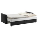 IKEA FRIHETEN Three-Seat Sofa-Bed, Bomstad Black