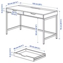 IKEA ALEX Desk 132X58cm,white