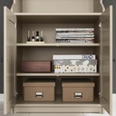 HAUGA Cabinet with 2 Doors