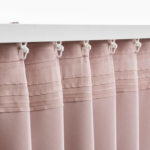 IKEA ANNAKAJSA Room Darkening Curtains, 1 Pair, Pink 145X250 cm