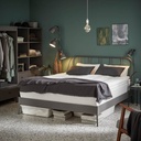 IKEA KOPARDAL Super King Bed Frame| Grey| Luröy