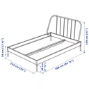 IKEA KOPARDAL Super King Bed Frame| Grey| Luröy