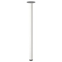 IKEA LINNMON Table Top White with ADILS White Legs 100X60