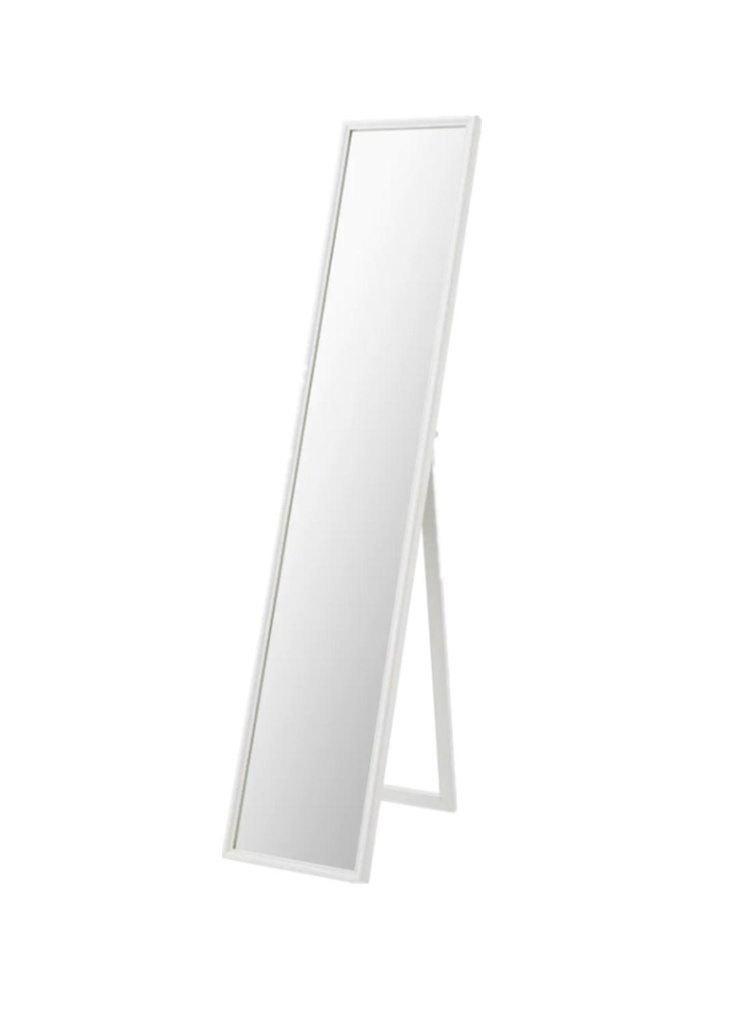 Ikea FLAKNAN Standing mirror, white