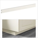 Ikea FORBATTRA Plinth, off-white, 220x8 cm