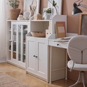 IKEA HAUGA Cabinet with 2 Doors White 70X116 cm