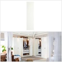 Ikea FORSAND Door with hinges, white 50x195 cm