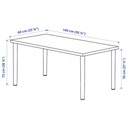 IKEA LAGKAPTEN - ADILS Desk White 140X60 cm