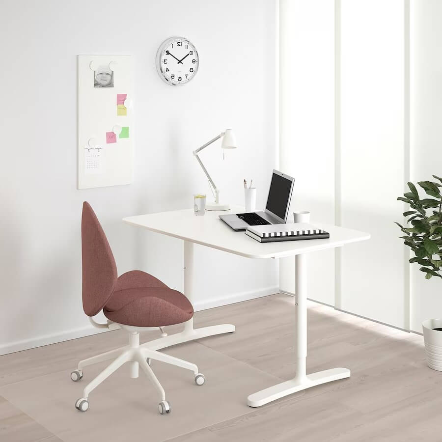 Ikea BEKANT desk white 120x80 cm
