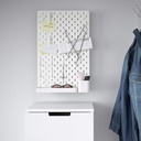 IKEA Skadis Pegboard Combination, White 36X56 cm