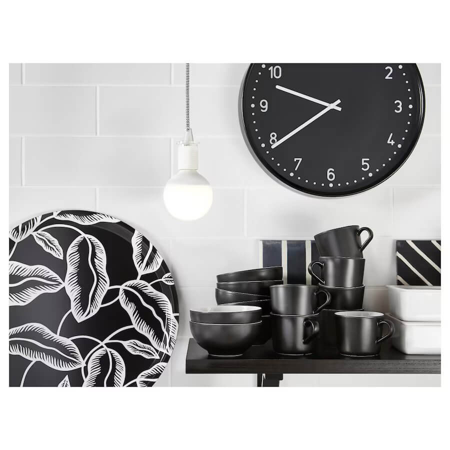 IKEA Bondis Wall Clock Black
