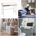 Ikea HAUGA Desk white 100x45 cm