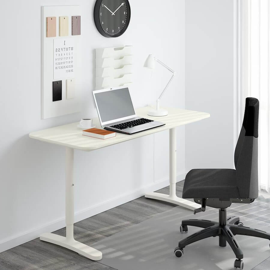 BEKANT Table Top, White, 140X60 cm