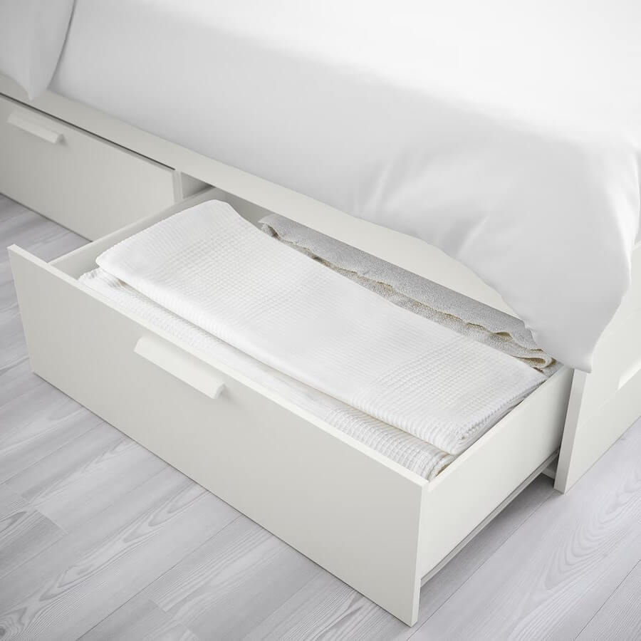 BRIMNES Bed Frame with Storage