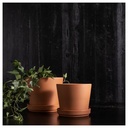 Ikea BRUNBAR plant pot with saucer outdoor terracotta 15 cm