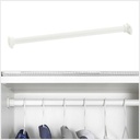 Ikea HJALPA Clothes rail white 60x55 cm