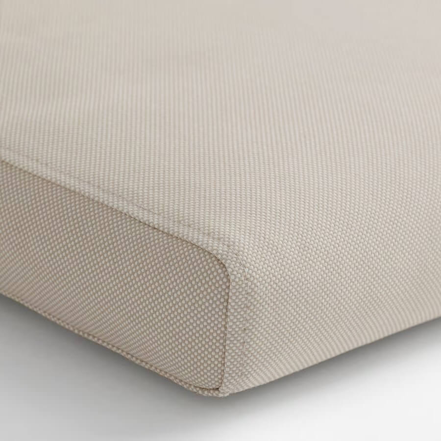 FROSON/DUVHOLMEN seat/back cushion, outdoor beige 116x45 cm