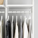 Ikea ELVARLI clothes rail white 40 cm