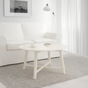 Ikea KRAGSTA coffee table white 90 cm