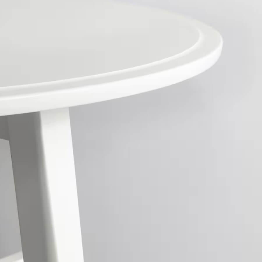 Ikea KRAGSTA coffee table white 90 cm