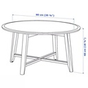 Ikea KRAGSTA coffee table white 90 cm