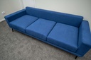Hangzhou 3 Seater Couch,Denim Blue