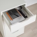 IKEA ALEX Drawer Unit, White, 36X70 cm