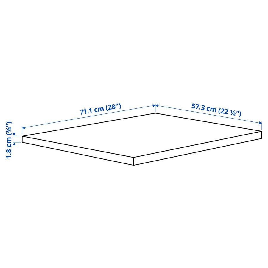 IKEA KOMPLEMENT Shelf 75X58 cm