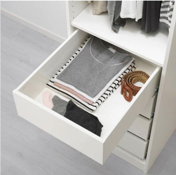 IKEA KOMPLEMENT Drawer, White, 50X58 cm