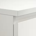 IKEA MALM Chest of 4 Drawers, White,80X100cm