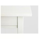 IKEA HEMNES Bedside Table, White Stain