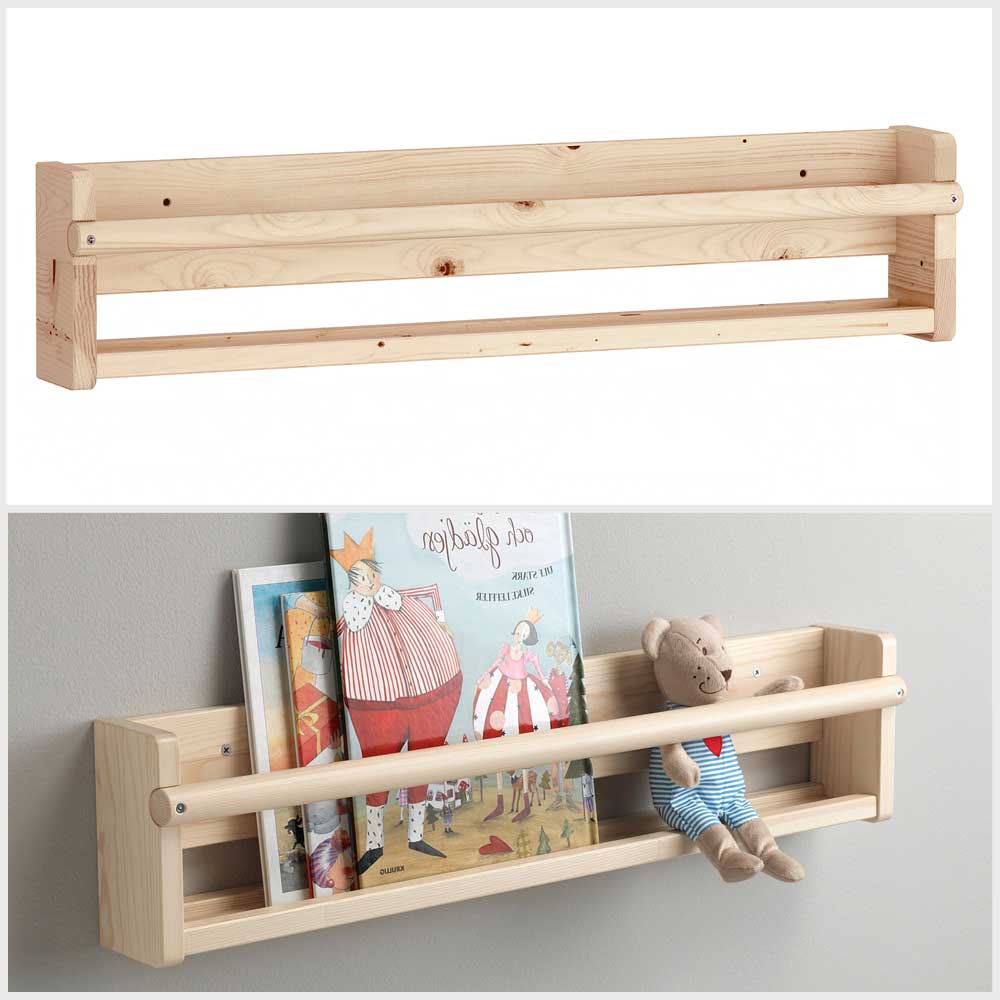 IKEA FLISAT Wall Storage, 70x9x16 cm