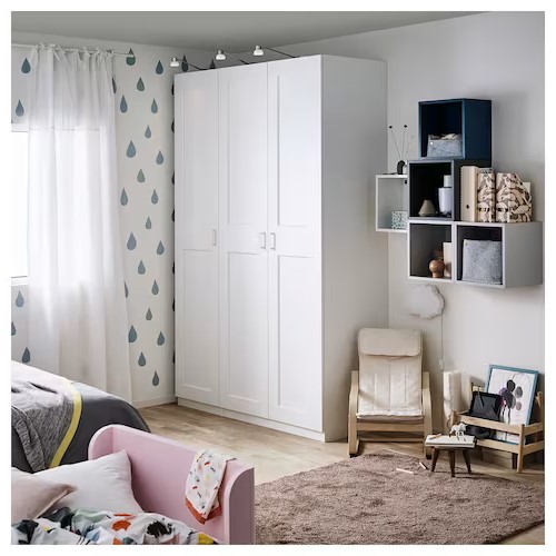 IKEA GRIMO Door, White 50X229 cm