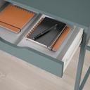 ALEX Desk Grey-Turquoise 100X48 cm