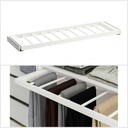 Ikea KOMPLEMENT Pull-out trouser hanger, white 100x35 cm