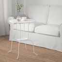 LINDVED Side Table, White Color