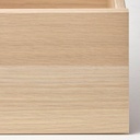 KOMPLEMENT Drawer, White Stained Oak Effect, 50X35 cm