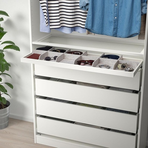 IKEA KOMPLEMENT Pull-out Tray,white 100x35 cm