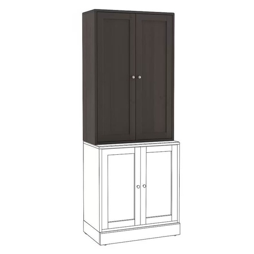 IKEA HAVSTA Cabinet, Dark Brown 81X35X123 cm