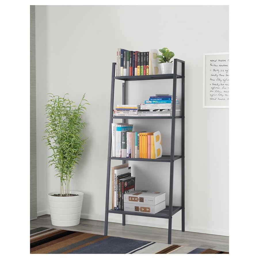 LERBERG Shelf Unit, Dark Grey 60X148