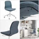 Ikea LANGFJALL Office chair Gunnared blue