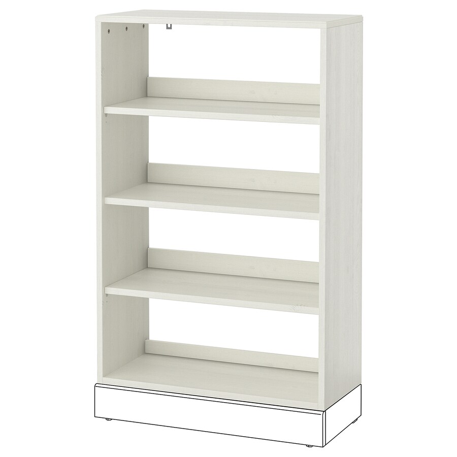 HAVSTA Shelving Unit, white 81x35x123 cm