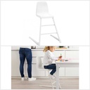 Ikea LANGUR Junior chair, white