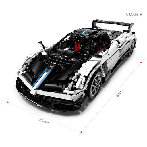 1:8 Pagani Huayra Bc Bricks Assemble Car