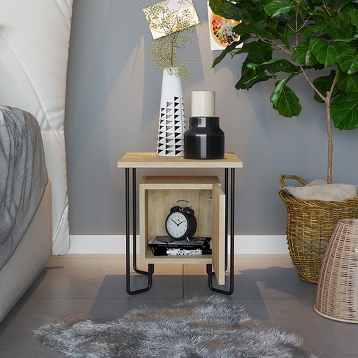 Tosya Nightstand - Oak