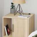 ANTIOCH BEDSIDE TABLE - OAK - OAK