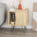 ANTIOCH BEDSIDE TABLE - OAK - OAK