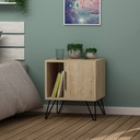 ANTIOCH BEDSIDE TABLE - OAK - OAK